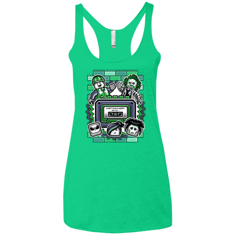 T-Shirts Envy / X-Small Everything Is Creepy Mix Women's Triblend Racerback Tank