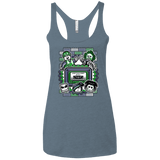 T-Shirts Indigo / X-Small Everything Is Creepy Mix Women's Triblend Racerback Tank