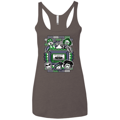 T-Shirts Macchiato / X-Small Everything Is Creepy Mix Women's Triblend Racerback Tank