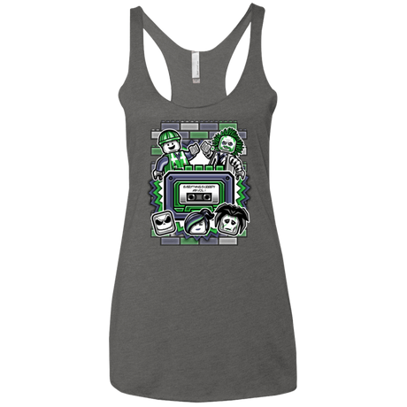 T-Shirts Premium Heather / X-Small Everything Is Creepy Mix Women's Triblend Racerback Tank
