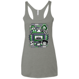 T-Shirts Venetian Grey / X-Small Everything Is Creepy Mix Women's Triblend Racerback Tank