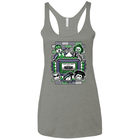 T-Shirts Venetian Grey / X-Small Everything Is Creepy Mix Women's Triblend Racerback Tank