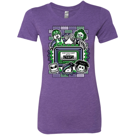 T-Shirts Purple Rush / Small Everything Is Creepy Mix Women's Triblend T-Shirt