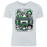 T-Shirts Heather White / YXS Everything Is Creepy Mix Youth Triblend T-Shirt