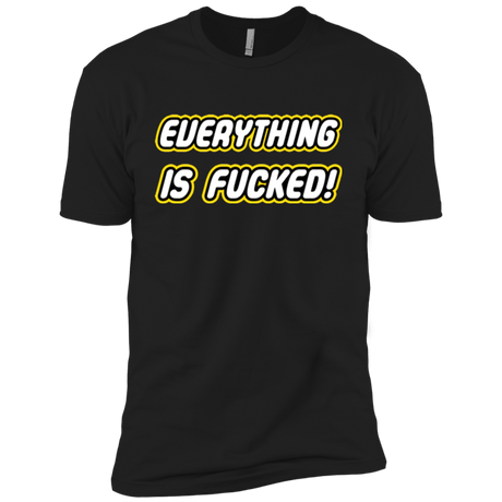 T-Shirts Black / YXS Everything is Fucked Boys Premium T-Shirt