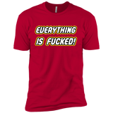 T-Shirts Red / YXS Everything is Fucked Boys Premium T-Shirt