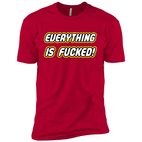 T-Shirts Red / YXS Everything is Fucked Boys Premium T-Shirt
