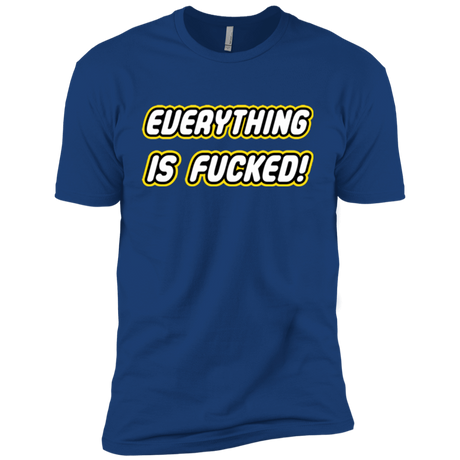 T-Shirts Royal / YXS Everything is Fucked Boys Premium T-Shirt