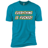 T-Shirts Turquoise / YXS Everything is Fucked Boys Premium T-Shirt