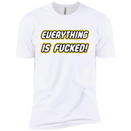 T-Shirts White / YXS Everything is Fucked Boys Premium T-Shirt