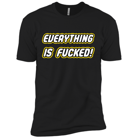 T-Shirts Black / X-Small Everything is Fucked Men's Premium T-Shirt