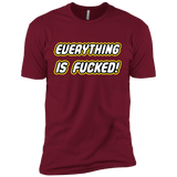 T-Shirts Cardinal / X-Small Everything is Fucked Men's Premium T-Shirt