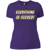 T-Shirts Purple / X-Small Everything is Fucked Women's Premium T-Shirt