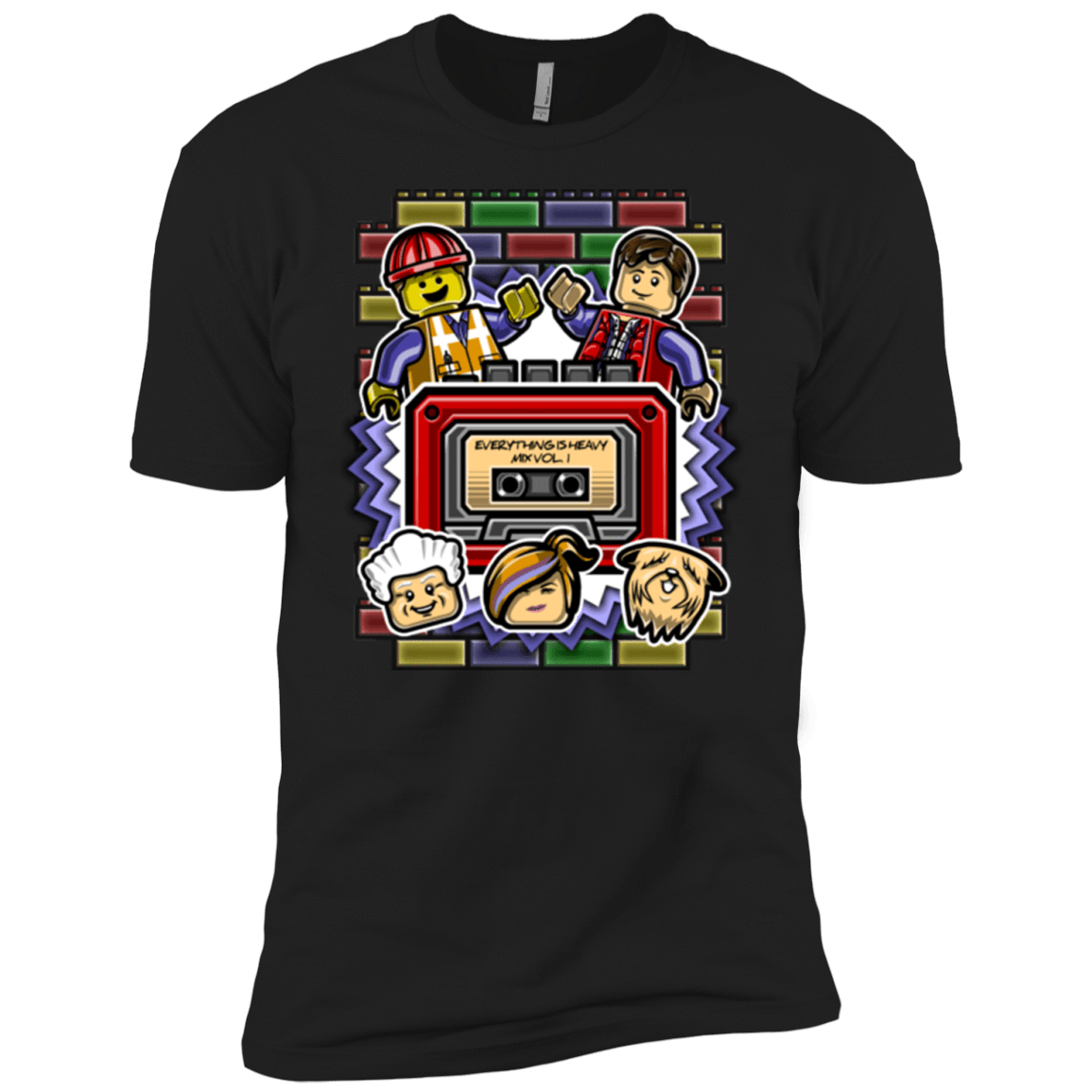 T-Shirts Black / YXS Everything Is Heavy Mix Boys Premium T-Shirt