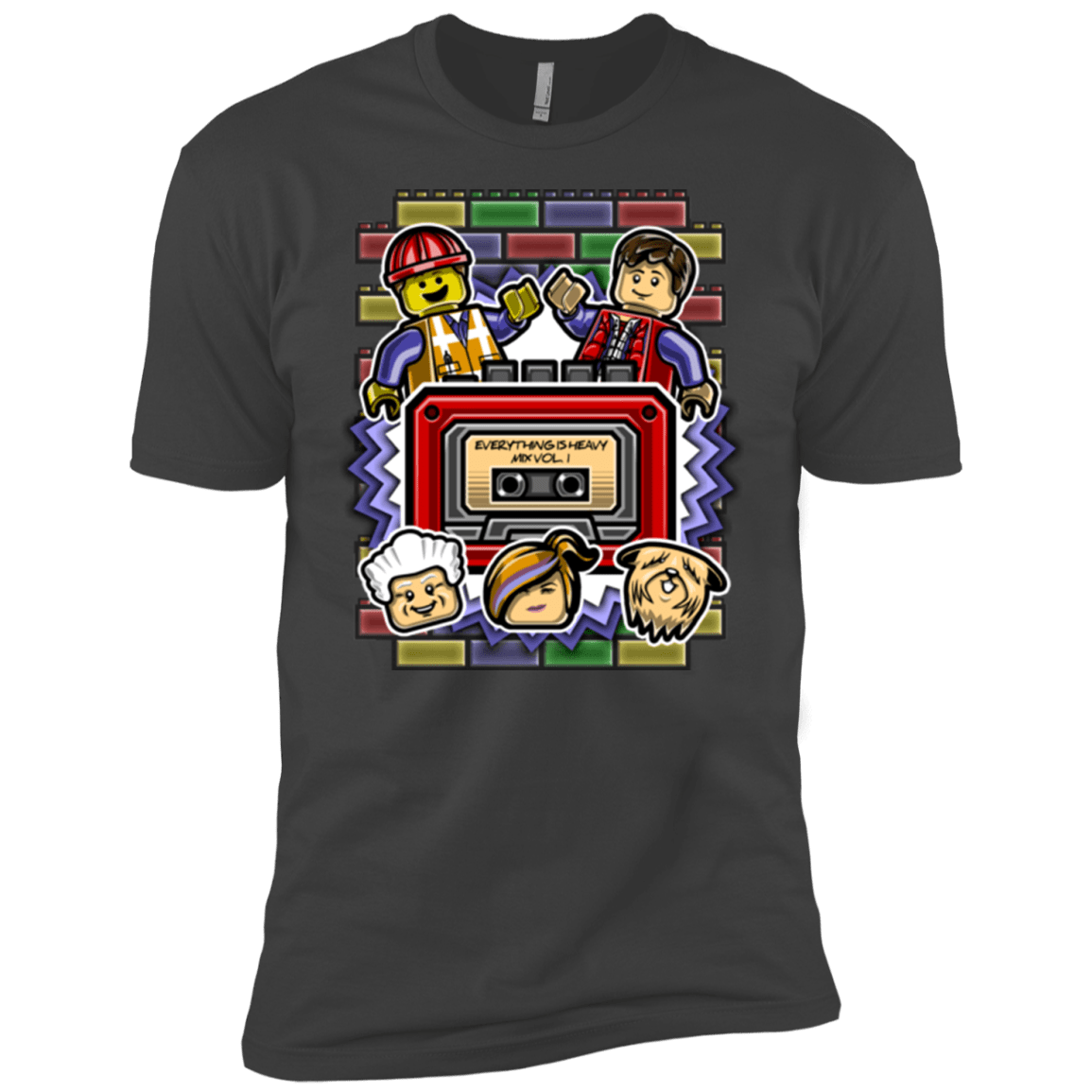 T-Shirts Heavy Metal / YXS Everything Is Heavy Mix Boys Premium T-Shirt