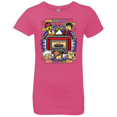 T-Shirts Hot Pink / YXS Everything Is Heavy Mix Girls Premium T-Shirt