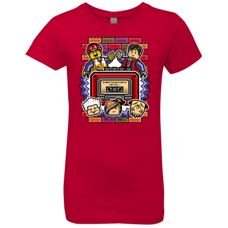 T-Shirts Red / YXS Everything Is Heavy Mix Girls Premium T-Shirt