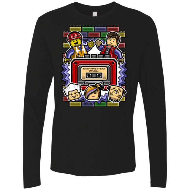 T-Shirts Black / Small Everything Is Heavy Mix Men's Premium Long Sleeve