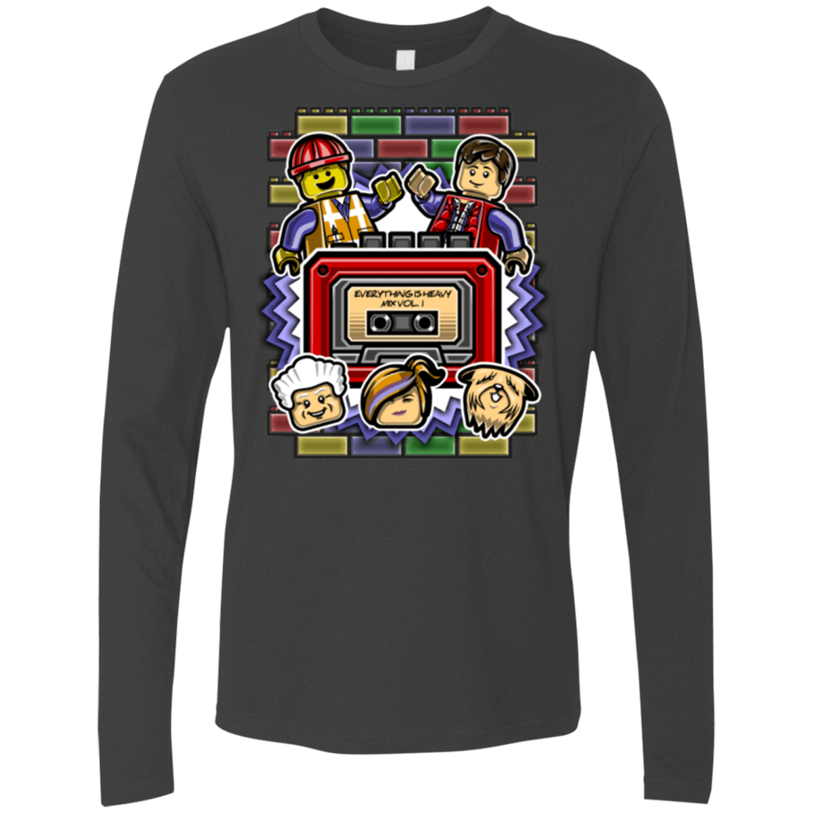 T-Shirts Heavy Metal / Small Everything Is Heavy Mix Men's Premium Long Sleeve