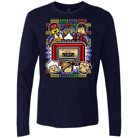 T-Shirts Midnight Navy / Small Everything Is Heavy Mix Men's Premium Long Sleeve