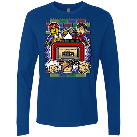 T-Shirts Royal / Small Everything Is Heavy Mix Men's Premium Long Sleeve