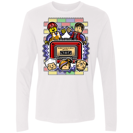 T-Shirts White / Small Everything Is Heavy Mix Men's Premium Long Sleeve