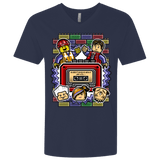 T-Shirts Midnight Navy / X-Small Everything Is Heavy Mix Men's Premium V-Neck