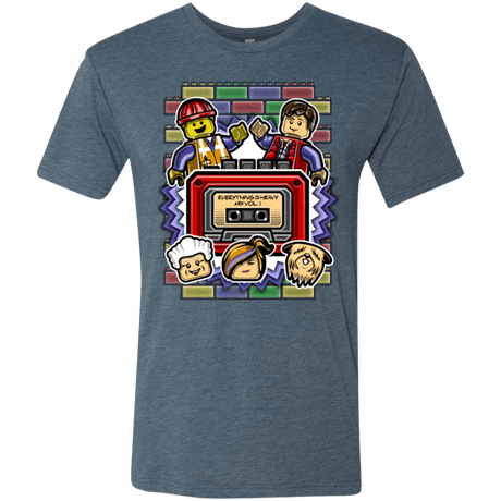 T-Shirts Indigo / Small Everything Is Heavy Mix Men's Triblend T-Shirt