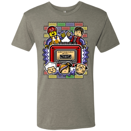 T-Shirts Venetian Grey / Small Everything Is Heavy Mix Men's Triblend T-Shirt