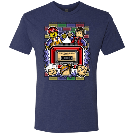T-Shirts Vintage Navy / Small Everything Is Heavy Mix Men's Triblend T-Shirt