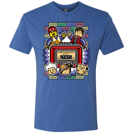 T-Shirts Vintage Royal / Small Everything Is Heavy Mix Men's Triblend T-Shirt