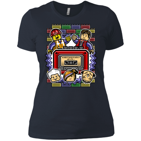 T-Shirts Indigo / X-Small Everything Is Heavy Mix Women's Premium T-Shirt