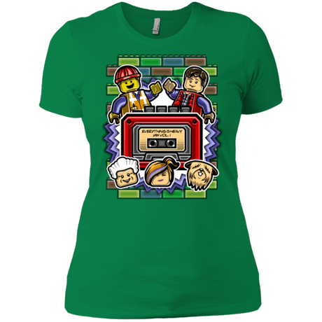 T-Shirts Kelly Green / X-Small Everything Is Heavy Mix Women's Premium T-Shirt