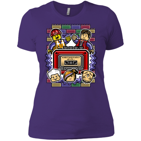 T-Shirts Purple Rush/ / X-Small Everything Is Heavy Mix Women's Premium T-Shirt