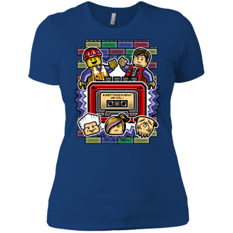 T-Shirts Royal / X-Small Everything Is Heavy Mix Women's Premium T-Shirt