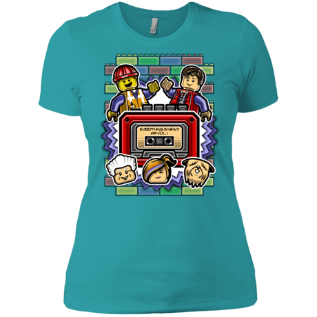 T-Shirts Tahiti Blue / X-Small Everything Is Heavy Mix Women's Premium T-Shirt