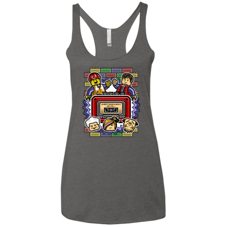 T-Shirts Premium Heather / X-Small Everything Is Heavy Mix Women's Triblend Racerback Tank