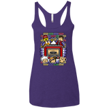 T-Shirts Purple Rush / X-Small Everything Is Heavy Mix Women's Triblend Racerback Tank