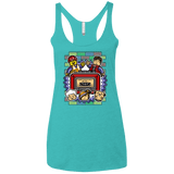 T-Shirts Tahiti Blue / X-Small Everything Is Heavy Mix Women's Triblend Racerback Tank