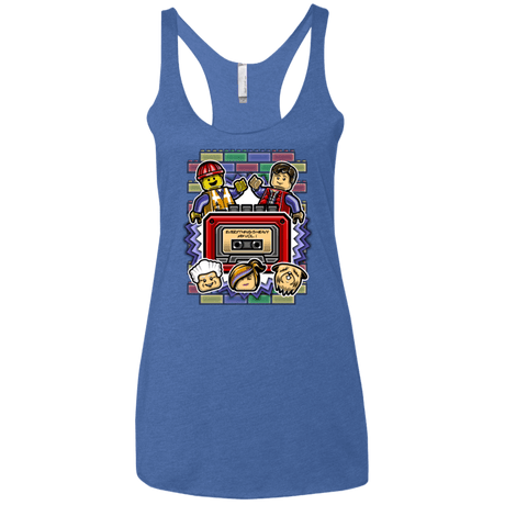 T-Shirts Vintage Royal / X-Small Everything Is Heavy Mix Women's Triblend Racerback Tank