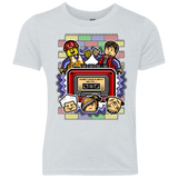 T-Shirts Heather White / YXS Everything Is Heavy Mix Youth Triblend T-Shirt