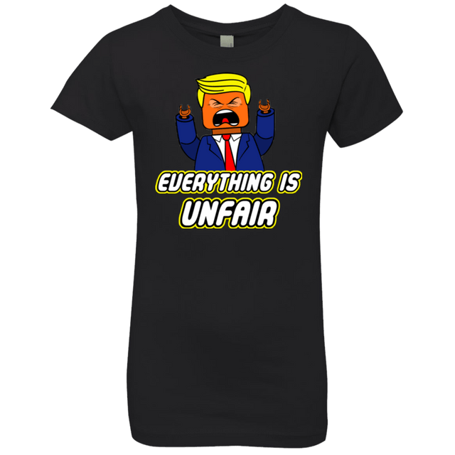 T-Shirts Black / YXS Everything Is Unfair Girls Premium T-Shirt