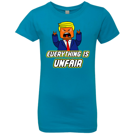 T-Shirts Turquoise / YXS Everything Is Unfair Girls Premium T-Shirt