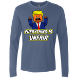 T-Shirts Indigo / Small Everything Is Unfair Men's Premium Long Sleeve