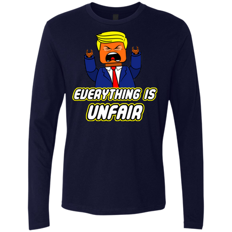 T-Shirts Midnight Navy / Small Everything Is Unfair Men's Premium Long Sleeve