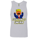 T-Shirts Heather Grey / Small Everything Is Unfair Men's Premium Tank Top