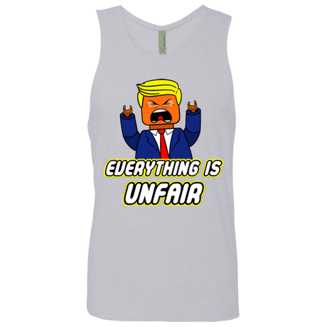 T-Shirts Heather Grey / Small Everything Is Unfair Men's Premium Tank Top
