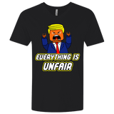 T-Shirts Black / X-Small Everything Is Unfair Men's Premium V-Neck