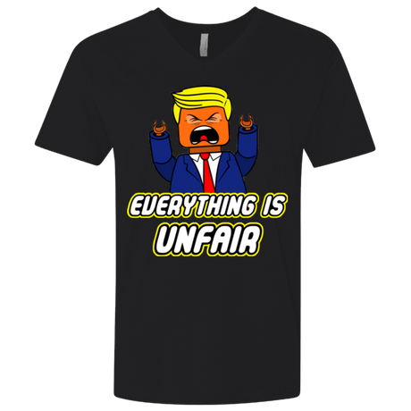 T-Shirts Black / X-Small Everything Is Unfair Men's Premium V-Neck