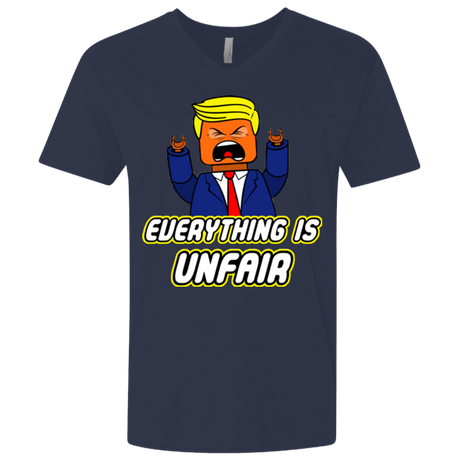 T-Shirts Midnight Navy / X-Small Everything Is Unfair Men's Premium V-Neck